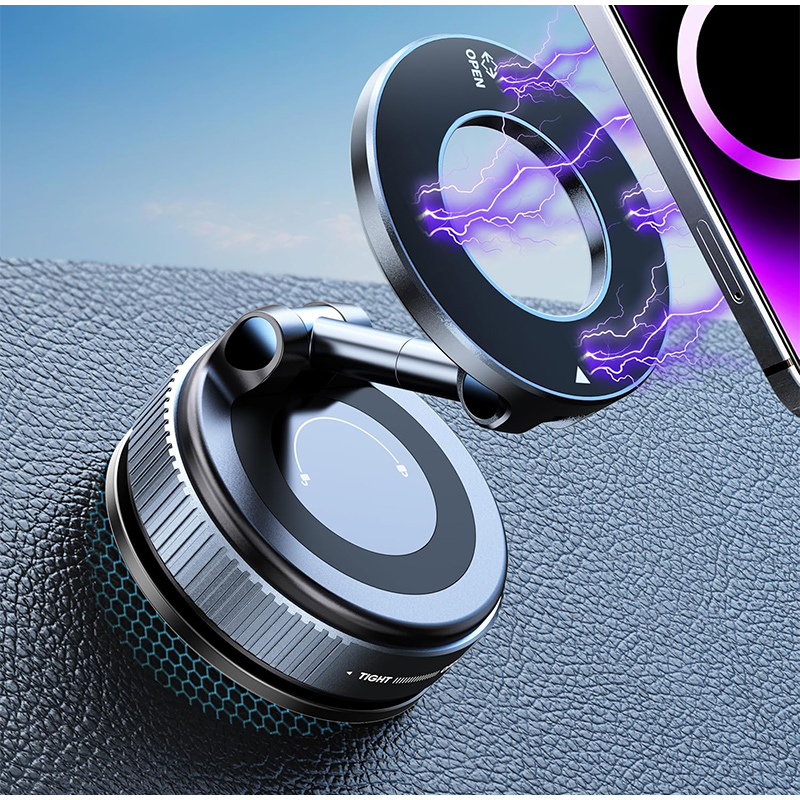 Car Vacuum - Faltbare Magnetische Handyhalterung für Auto mit