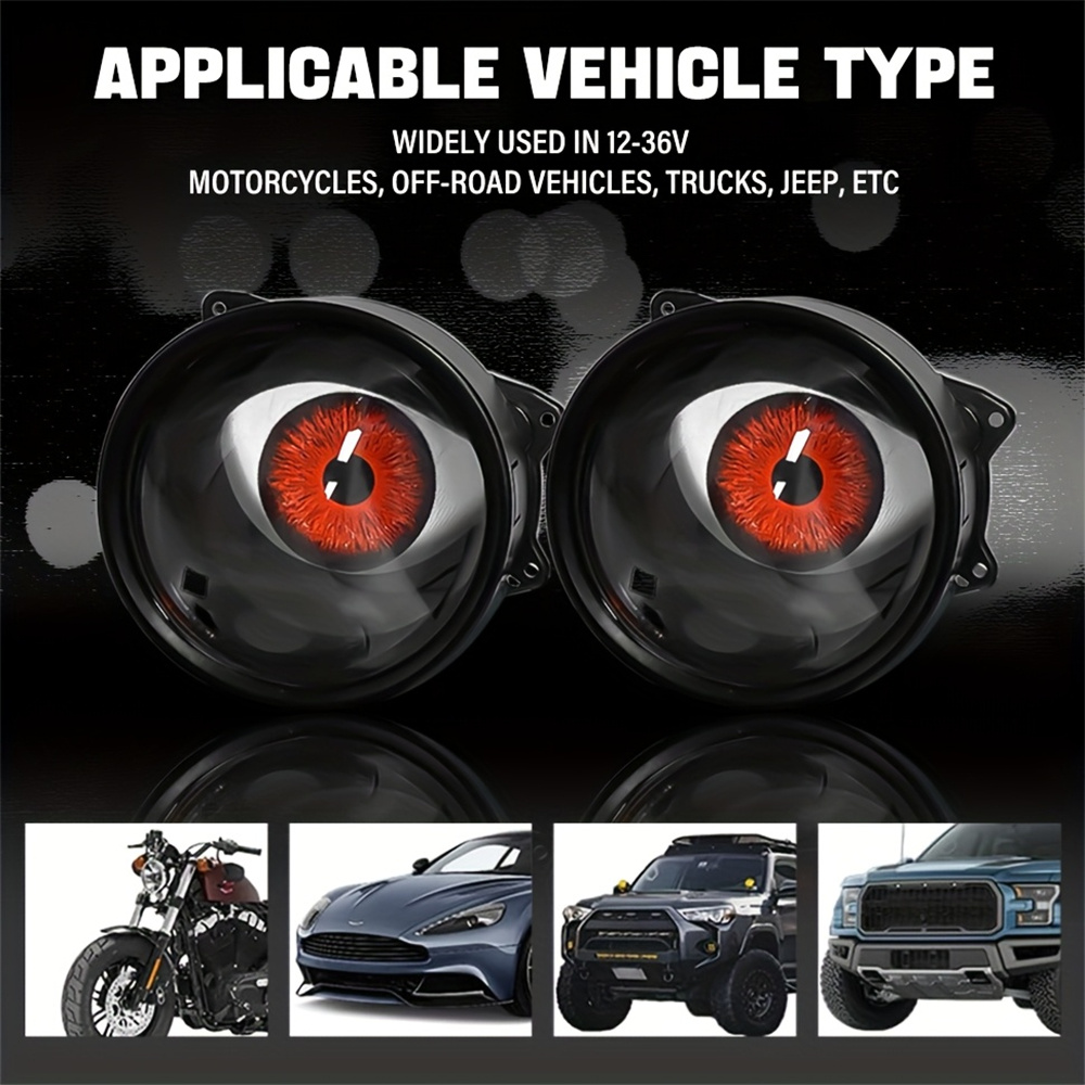 Car Led Light - ﻿ 6-Modus Led Dynamische Devil Eye