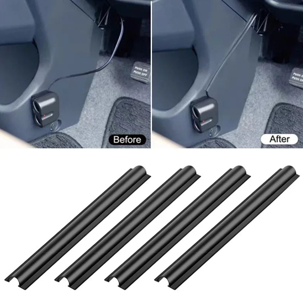 Car Cable Organizer - 4/8 Stück Auto-Innenraum Kabelschutzhülle Versteckter Kabelschutz