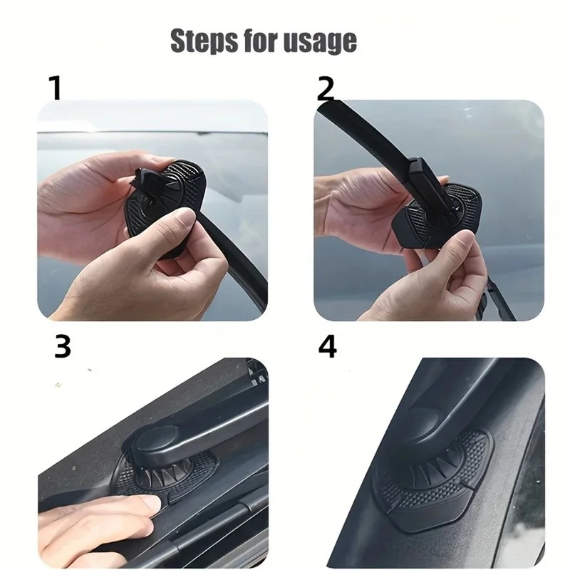 Car Wiper - Universelle Silikon-Abdeckung für Scheibenwischerarmloch, staubdichter, blattfester