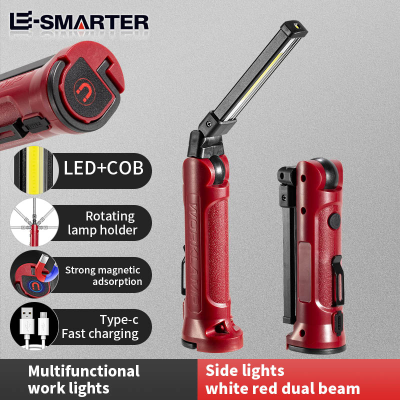 Car Led Light - COB LED Arbeit Licht Wiederaufladbare Falten