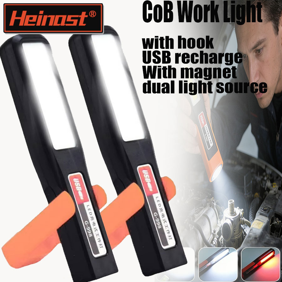 Car Led Light - Superhelle COB-LED-Arbeitsleuchte mit Magnet/Haken, für Auto,