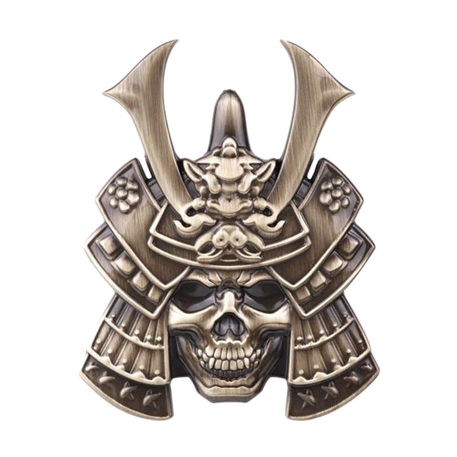 Car Accessories Japanese - Samurai-Thema Japanische Aufkleber Totenkopf Vinyl-Aufkleber Ninja