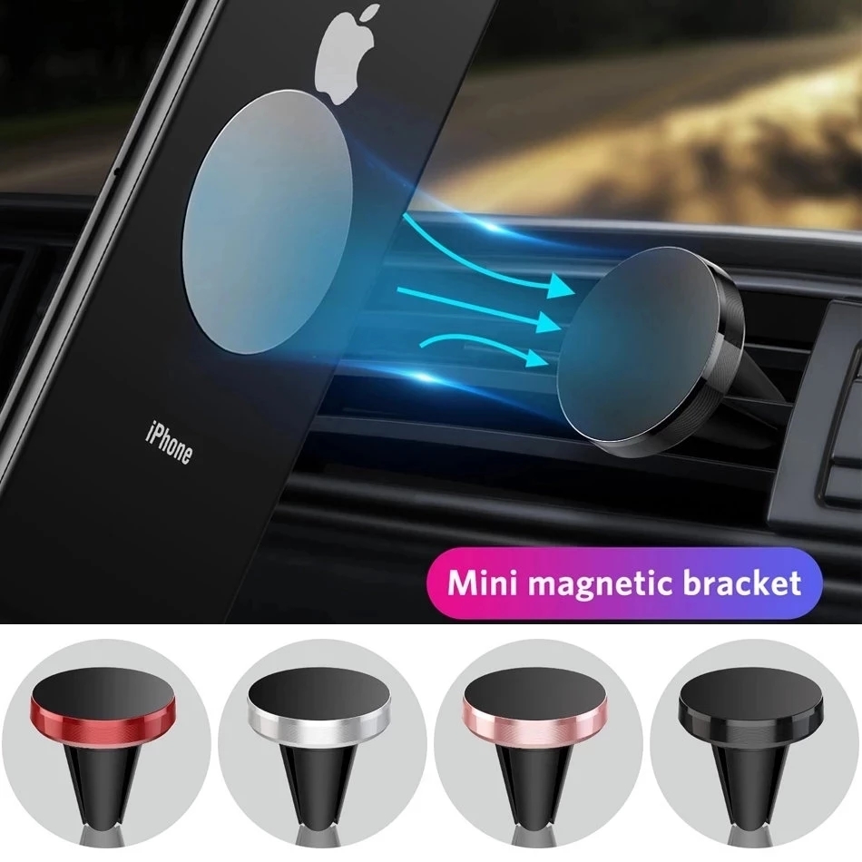 Car Phone Holder - Magnetische Universal-Handyhalterung für das Auto, Lüftungsschlitz-Halterung