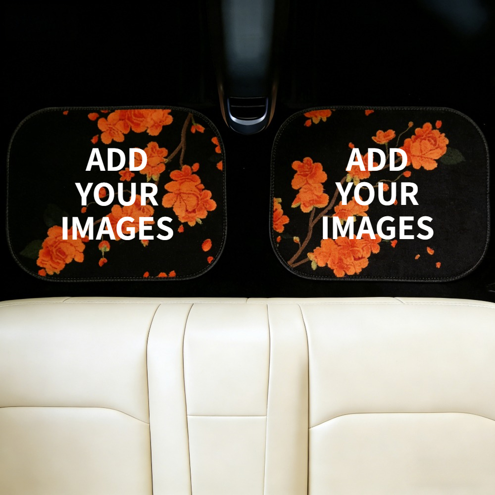 Car Floor Mat - 1 Satz/2 Sätze maßgeschneiderte Auto-Fußmatten mit