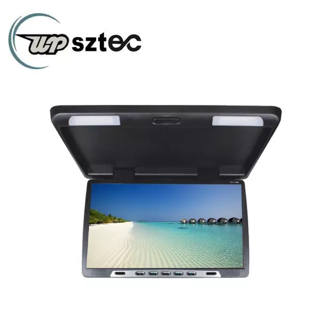 Car Mirror - 22 Zoll Auto-Multimedia-Video-LCD-Deckenbildschirm Universelles Kopfstützen-Display mit