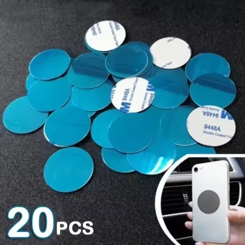 Car Phone Holder - 1/50 Stück ultradünne Metallplatten-Aufkleber für magnetische