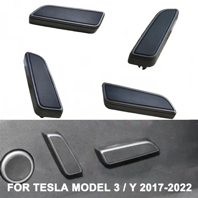 Car Seat Cover - Autositz-Schalter-Knopfabdeckung, Ersatz für Tesla Model 3