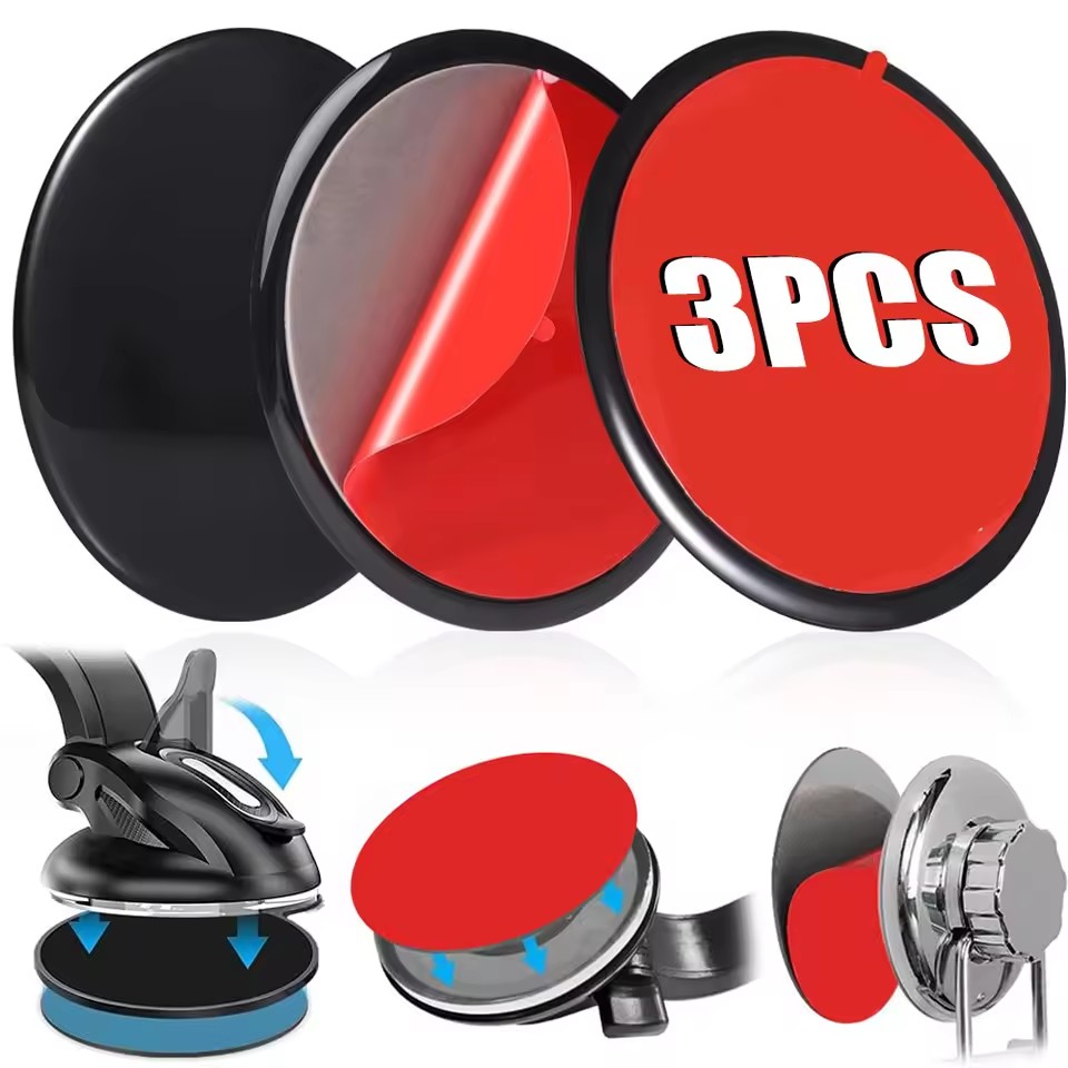 Car Phone Holder - Universelles Klebepad-Set für Armaturenbrett mit Saugnapf-Halterung