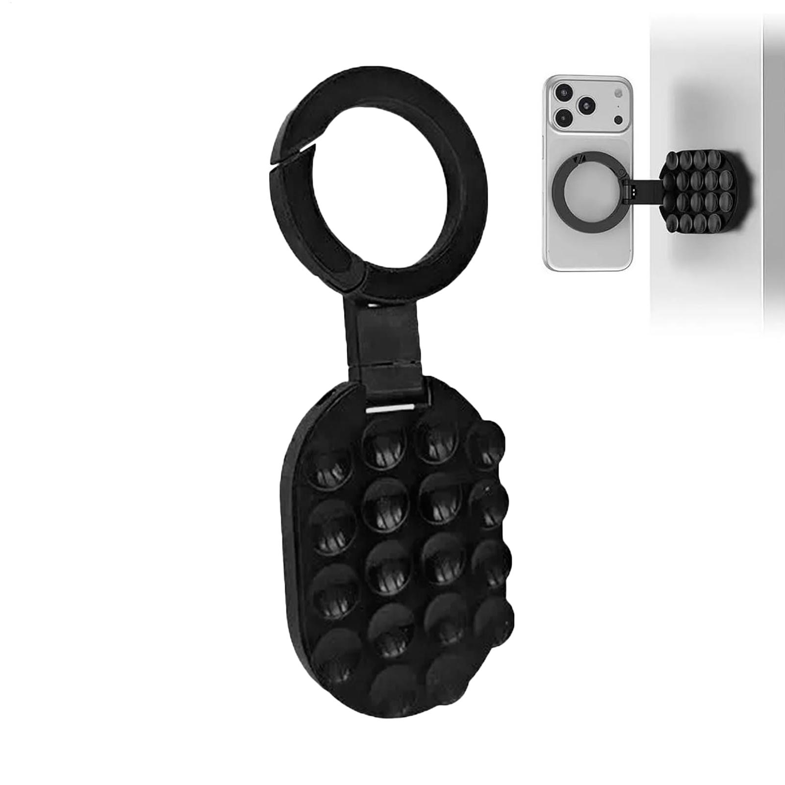 Car Mirror - 360° Drehbare Magnetische Telefonhalterung mit Saugnapf,