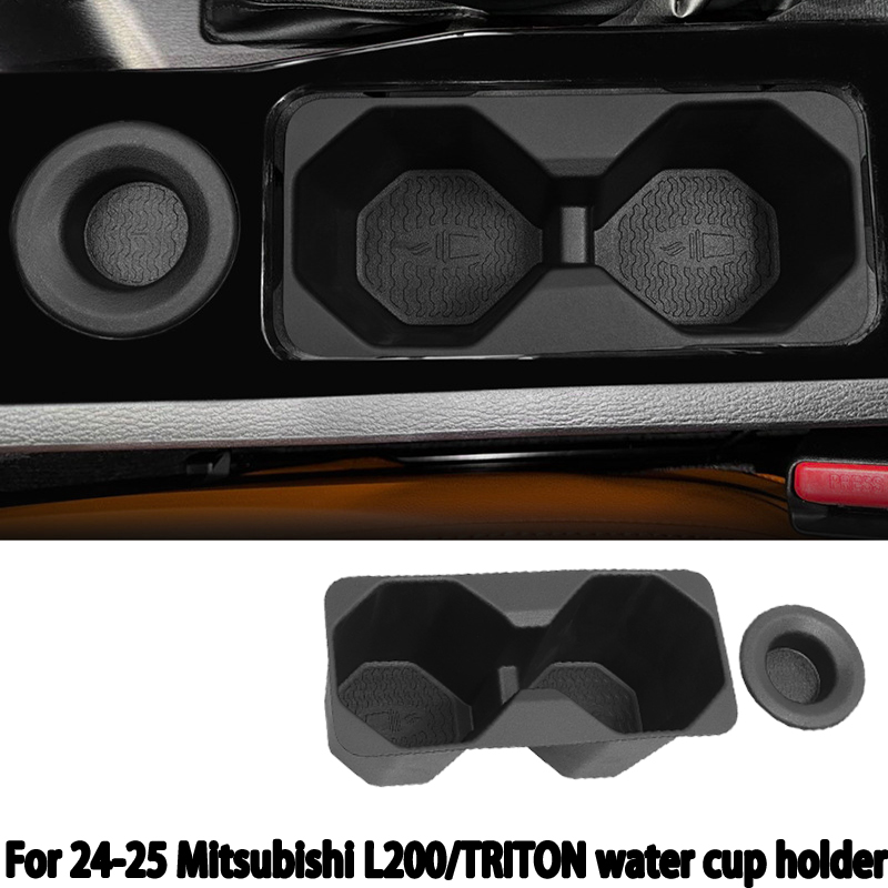 Car Seat Cover - Geeignet für 2024-25 Mitsubishi L200/TRITON Getränkehalter-Stoßdämpferabdeckung,