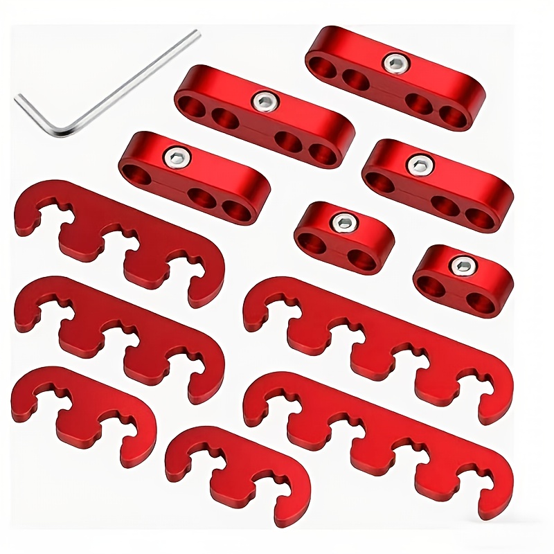Car Cable Organizer - 12PCS Motor Zündkerze Kabel Clips Hitzebeständige
