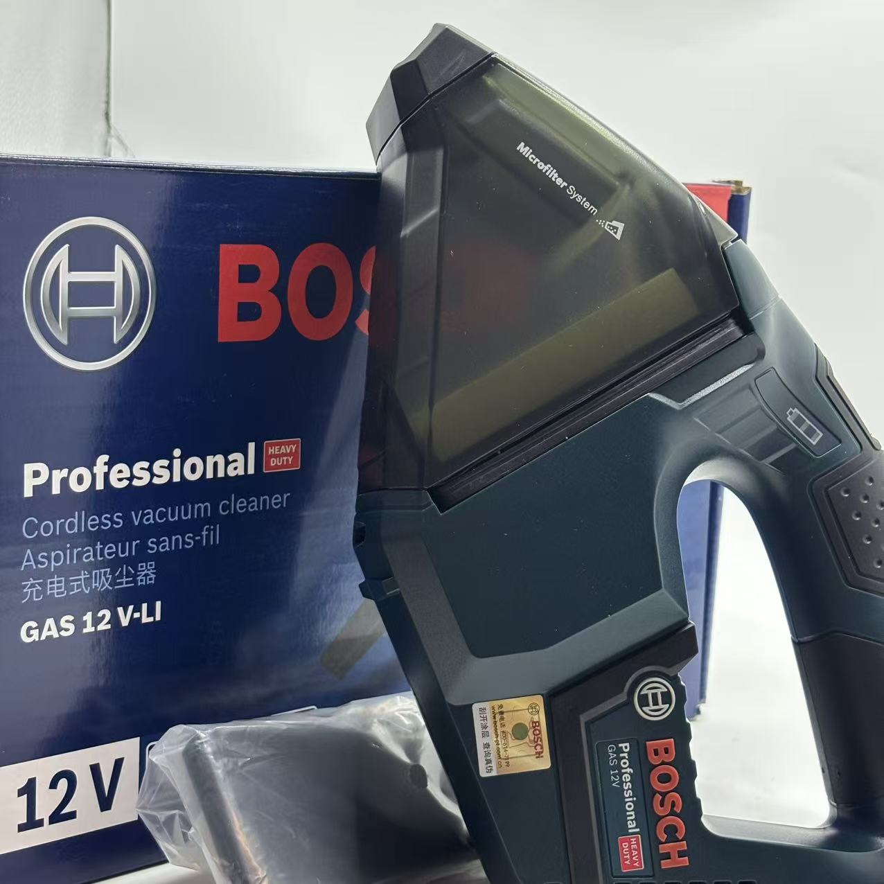 Bosch GAS 12V-LI Professional  – Car Vacuum Bewertung und Preis