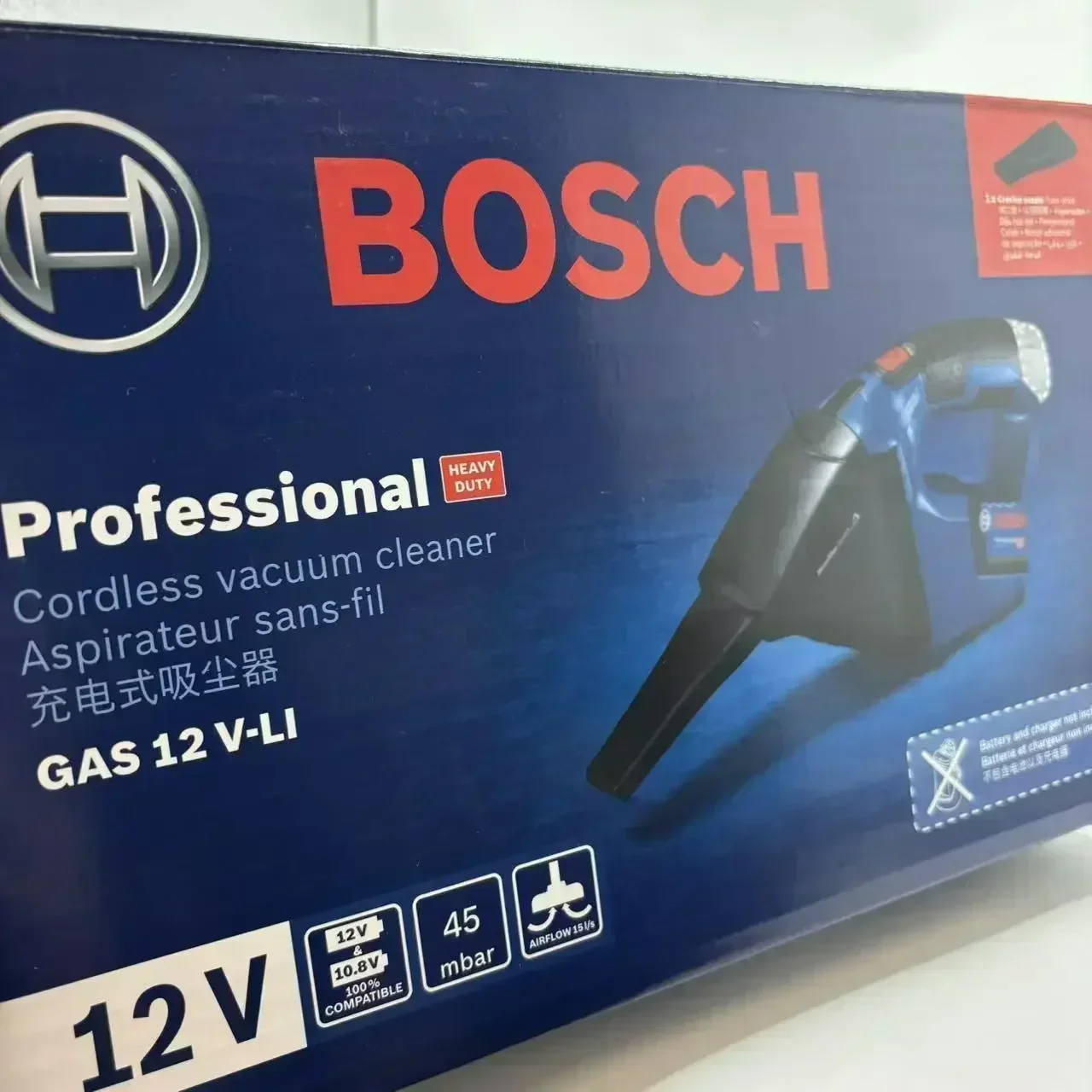 Bosch GAS 12V-LI Professional  – Car Vacuum Bewertung und Preis