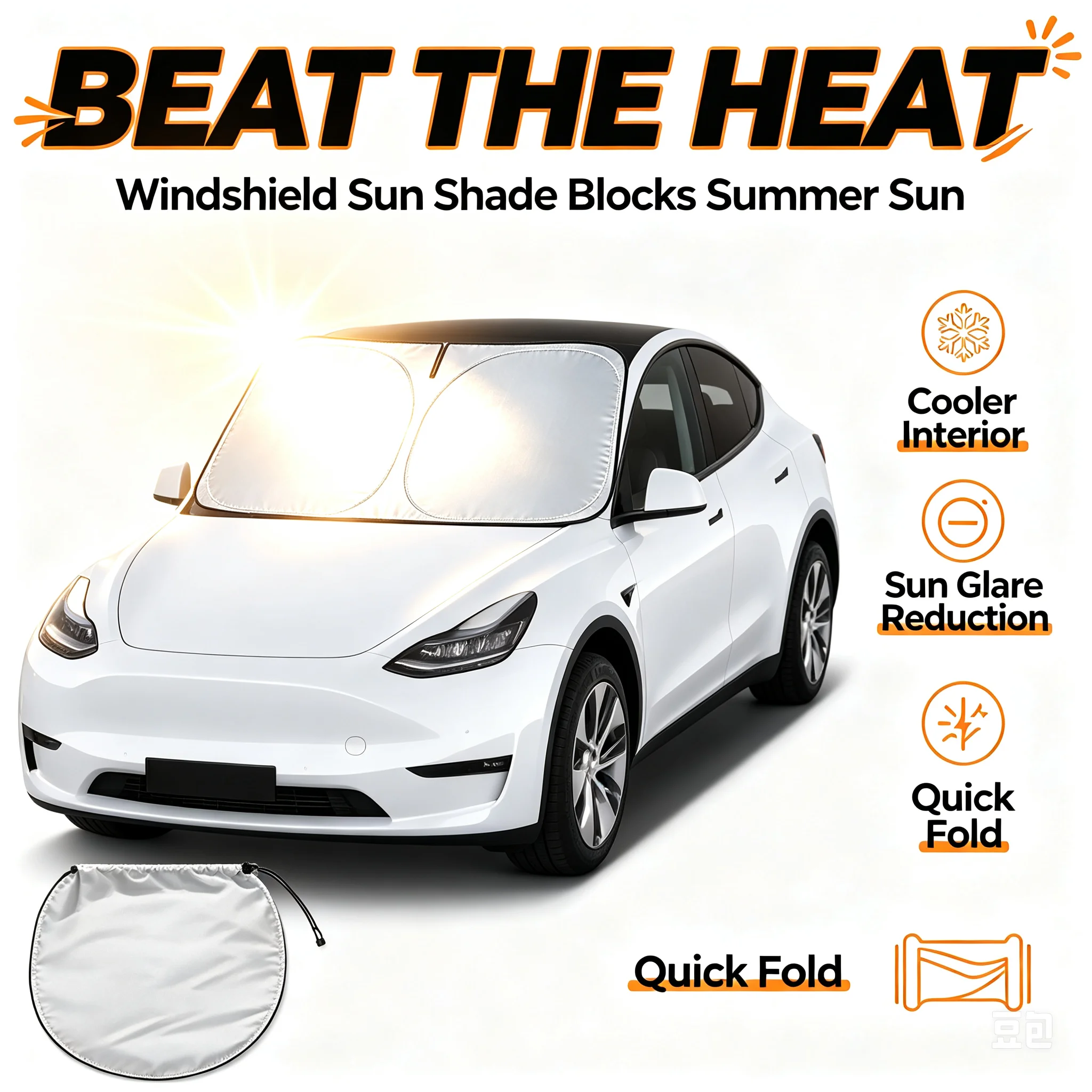 Auto-Sonnenblende Windschutzsc – Windshield Sun Shade Bewertung und Preis