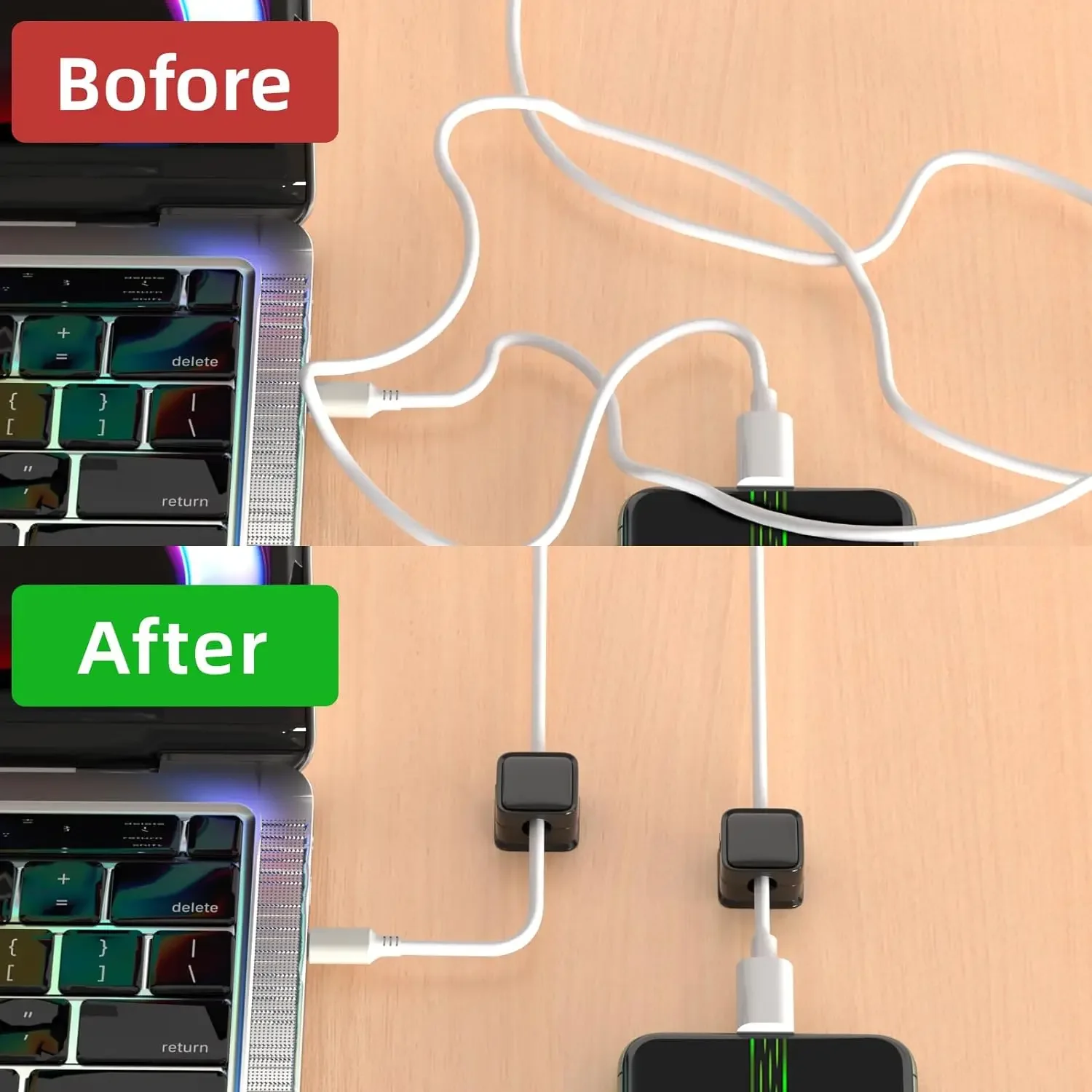 Mini-Kabelorganisator, magneti – Car Cable Organizer Bewertung und Preis