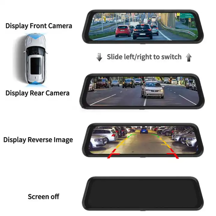 10'' Spiegel-Dashcam mit Nacht – Car Mirror Bewertung und Preis