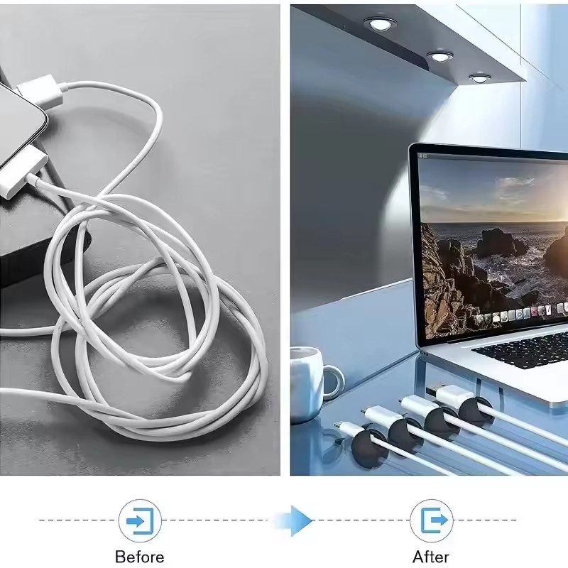 5/50 Stück Mini-Kabelwickler,  – Car Cable Organizer Bewertung und Preis