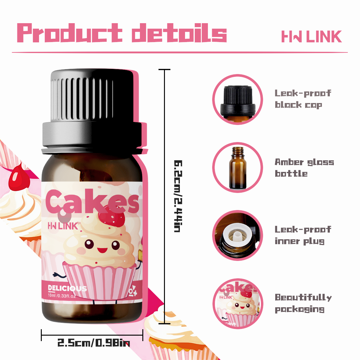 10ml Kuchen-Duftöle für Kerzen – Car Air Freshener Bewertung und Preis