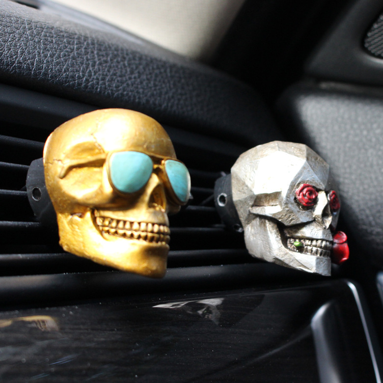 2 ‌ Stück/Set Harz Rose Skull  – Car Air Freshener Bewertung und Preis