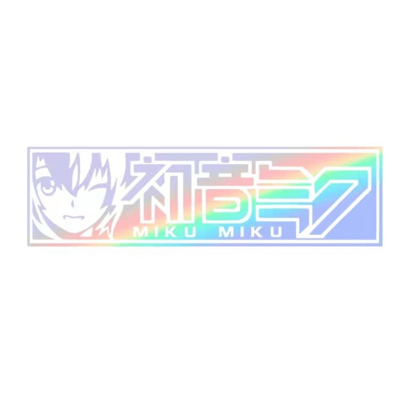 Anime Hatsune Miku Farbreflekt – Car Accessories Japanese Bewertung und Preis
