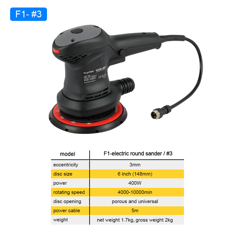 HONGMAI Orbit 3mm Exzenterschl – Car Vacuum Bewertung und Preis