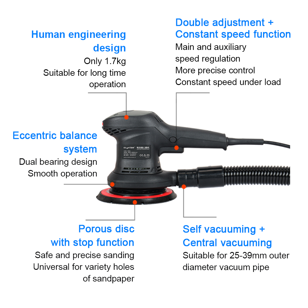HONGMAI Orbit 3mm Exzenterschl – Car Vacuum Bewertung und Preis