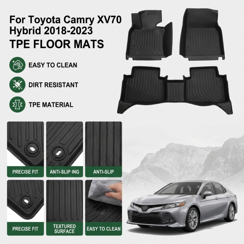 TPE-Autofußmatten für Toyota C – Car Floor Mat Bewertung und Preis