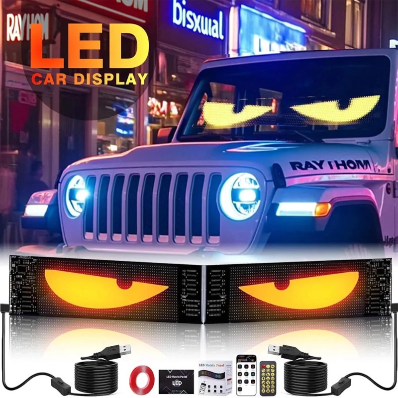 LED-Matrix-Pixel-Panel LED-Sch – Car Led Light Bewertung und Preis