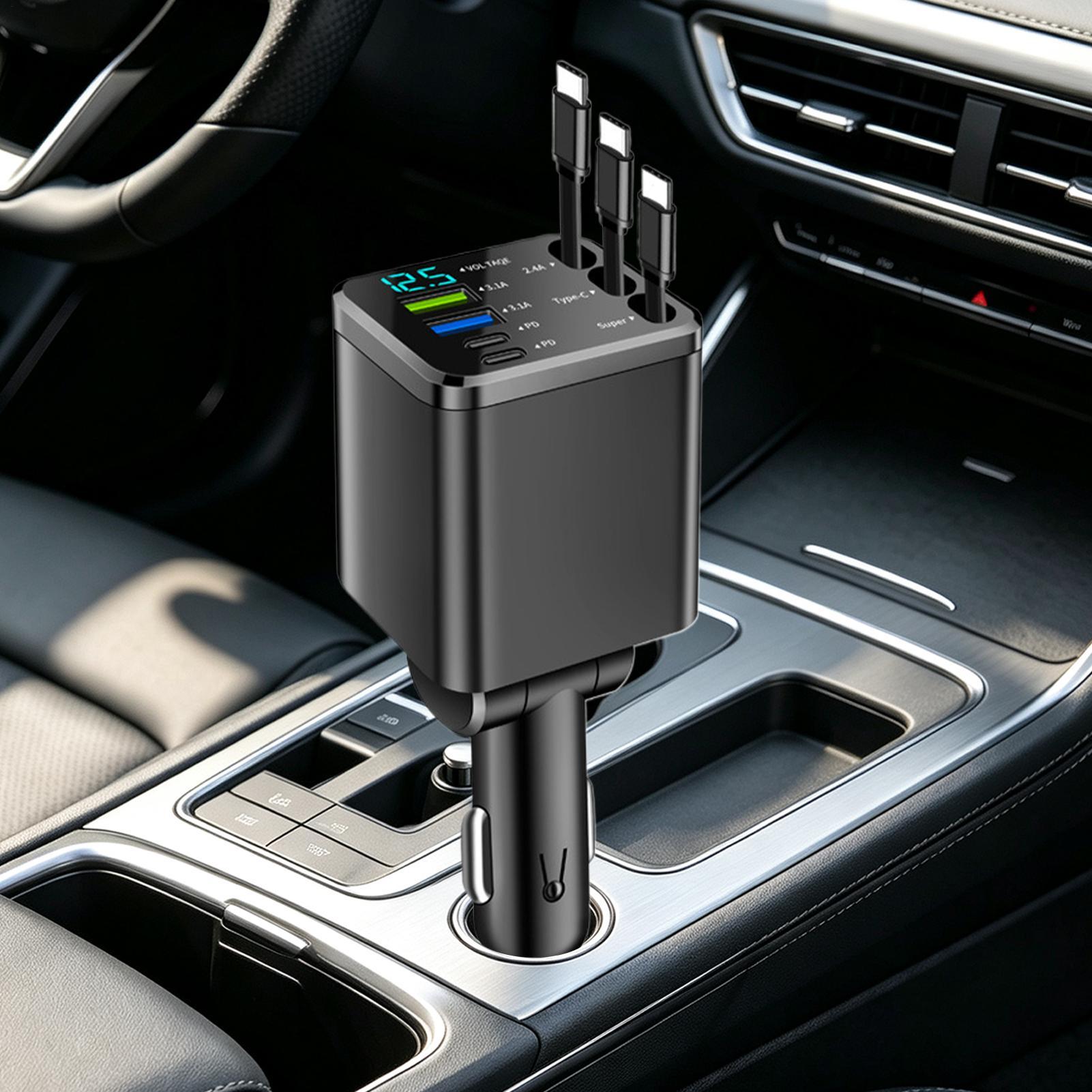 Einziehbares Ladegerät fürs Au – Car Charger Bewertung und Preis