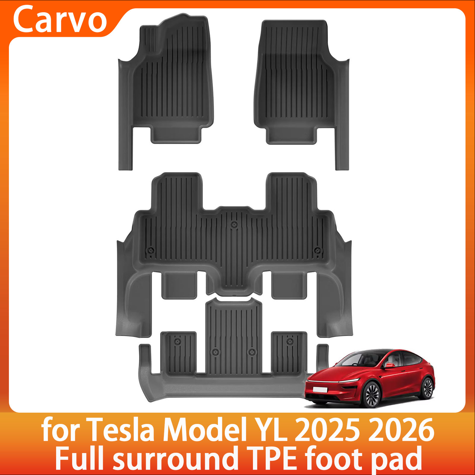 Für Tesla Model Y L 6-Sitzer 2 – Car Floor Mat Bewertung und Preis