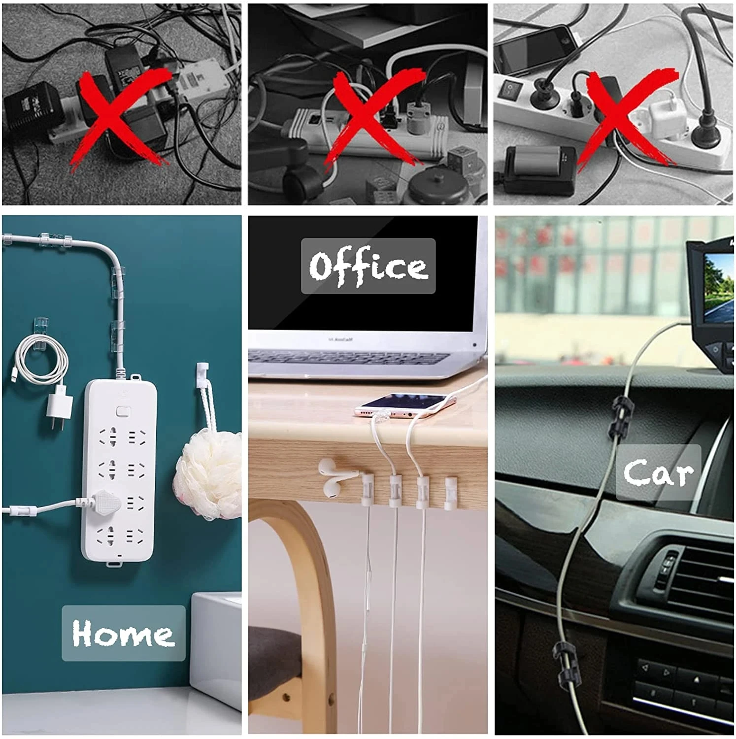 Kabelklemmen-Organizer, Kabelh – Car Cable Organizer Bewertung und Preis